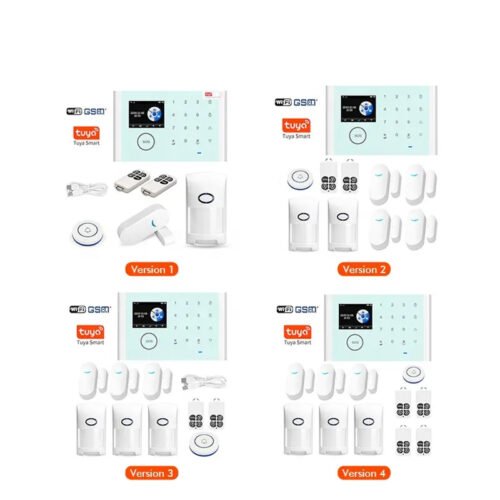 HSG003 Tuya Smart WiFi GSM Security Alarm System Panel